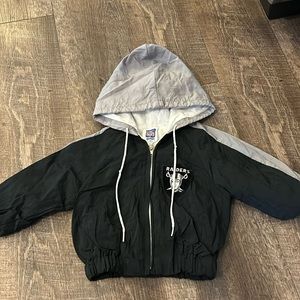 Raiders baby wind breaker